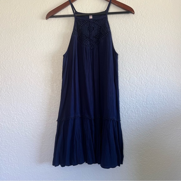 EUC Cute Xhilaration blue women's dress size medium - Picture 2 of 9